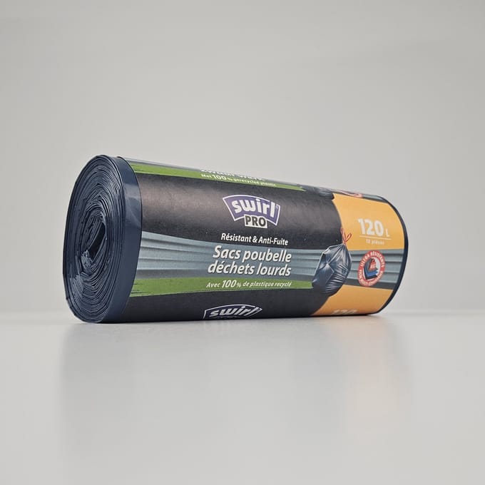 2x Swirl Vuilniszakken Pro Extra Stevig 120 liter (12 stuks)