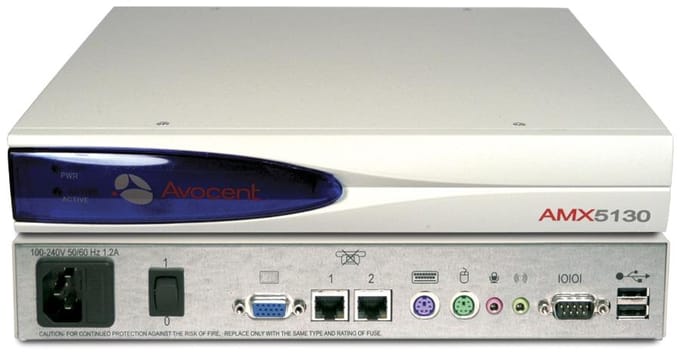 Avocent KVM switch: AMX AMX5130 User Station