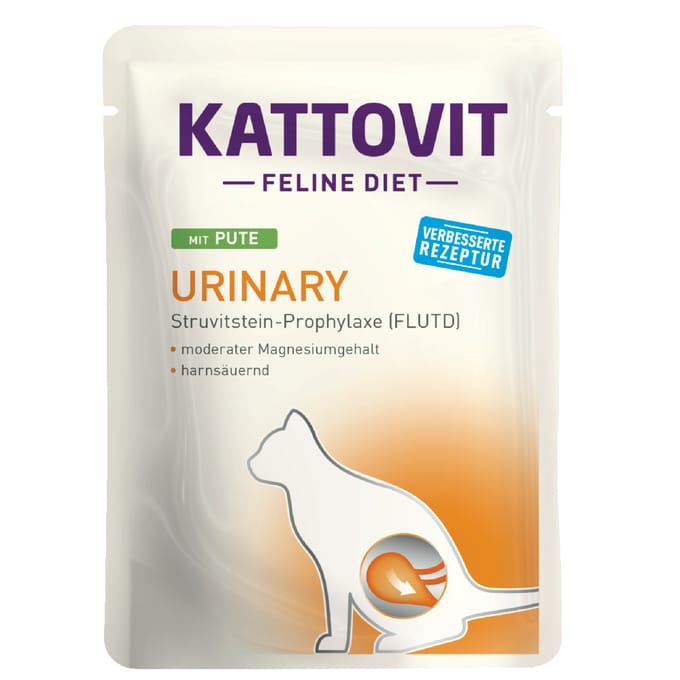 6x85g Urinary Kalkoen Kattovit Kattenvoer Maaltijdzakjes