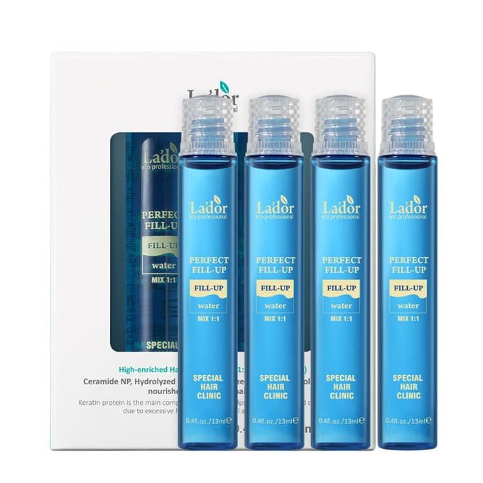 Lador Perfect Hair Fill-Up Haarammpul 13mlX4st blue