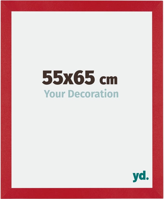 Your Decoration - Fotolijst 55x65 cm - MDF - Rood - Mura