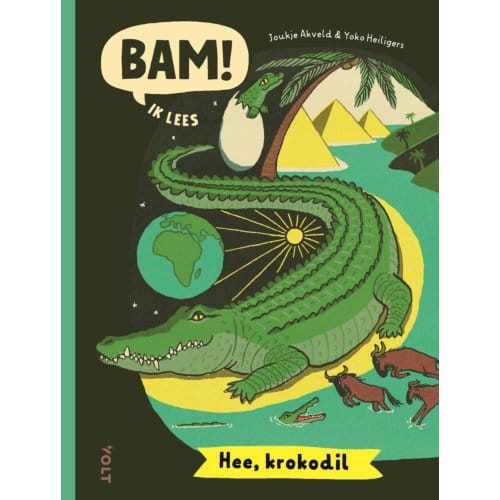 Hee, Krokodil - Bam! Ik Lees - Joukje Akveld