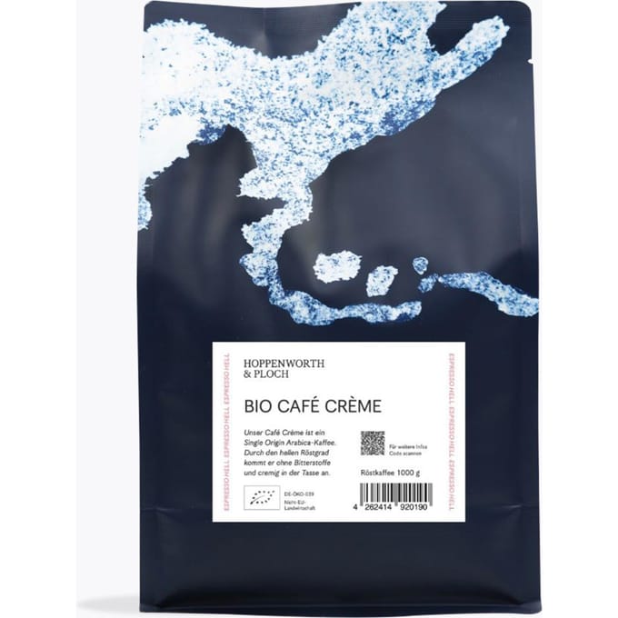 Hoppenworth & Ploch Hoppenworth &amp; Ploch Bio Café Crème 1kg
