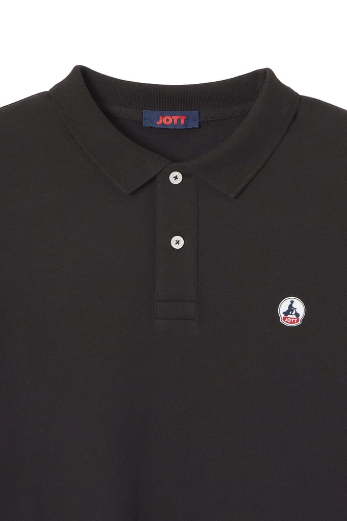 JOTT Marbella Polo Black Größe: S | Poloshirts Outlet | Herren | Schwarz