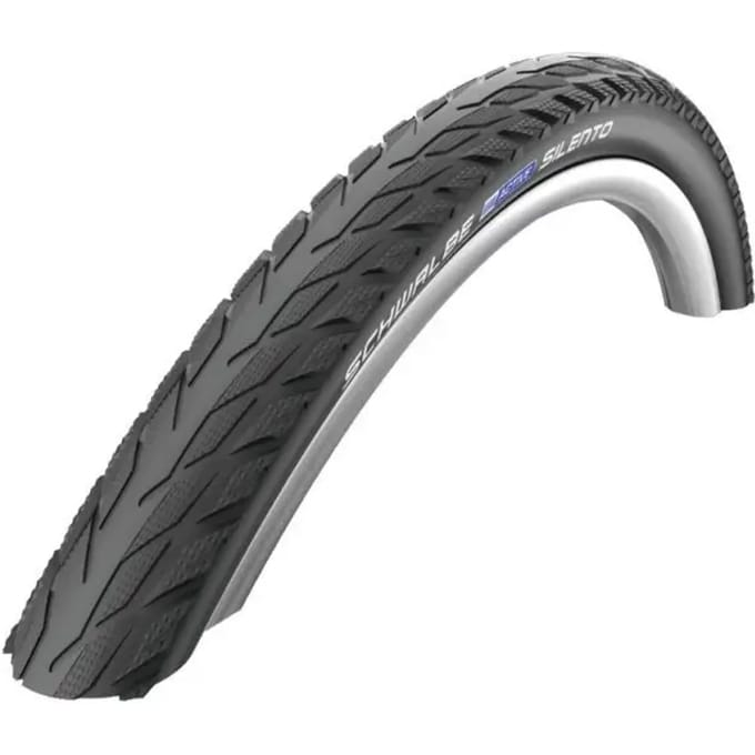 Buitenband Schwalbe Silento K-Guard 28 x 1.60 / 42-622mm - zwart met reflectie