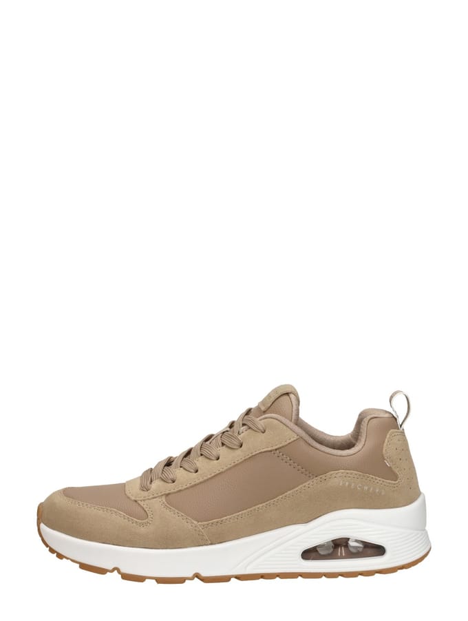 Skechers Uno - Stacre Sneakers Laag - Beige