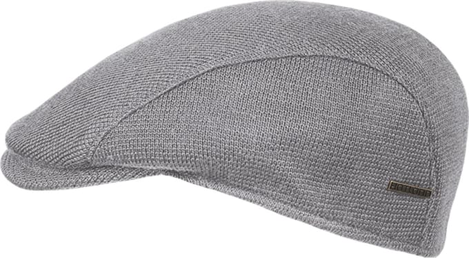 Conor - Polyester flat cap - Grijs