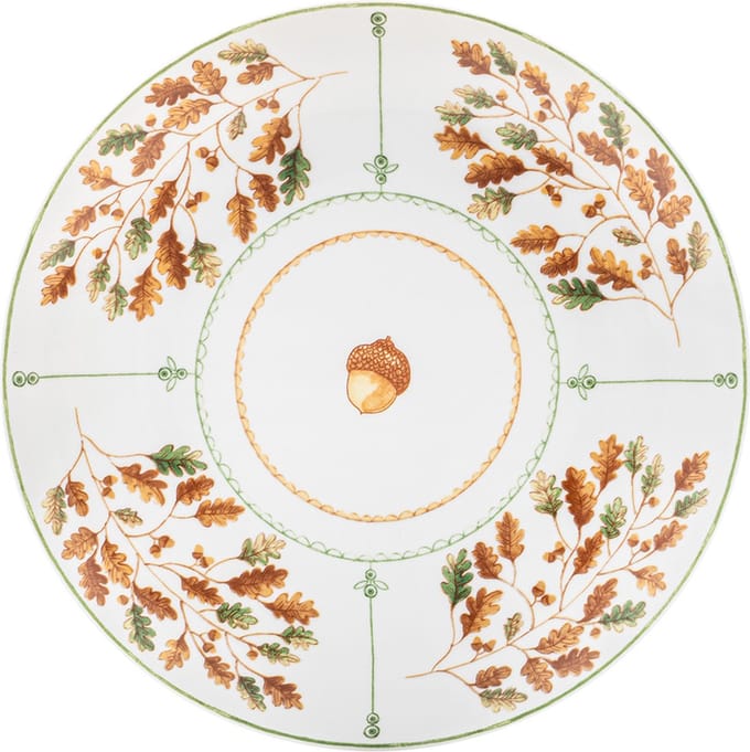 Bord Gudrun - Claudia Schiffer - set van VIER - ontbijtbord - dessertbord - Vista Alegre -
