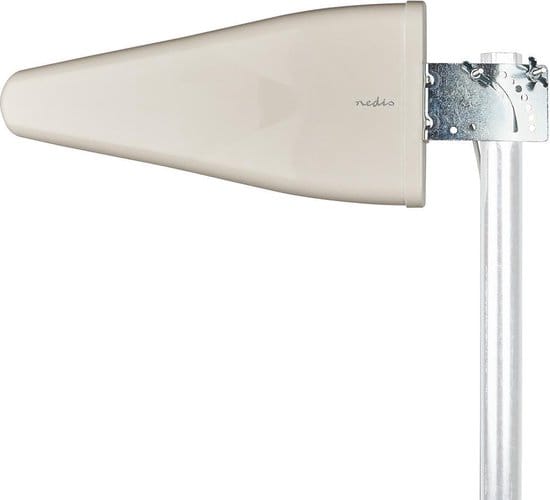 Nedis 5G / 4G / 3G Antenne - 5G - Binnen & Buiten - 698-5000 MHz - Versterking: 11 dB - 4.00 m - Wit