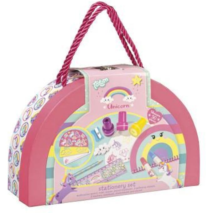 Totum Unicorn Stationery Suitcase Knutselen