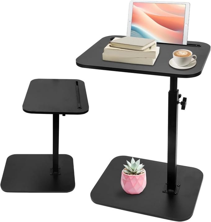 Bijzettafel Bank - Laptoptafel - Banktafel - functioneel