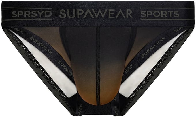 SUPAWEAR SPR Training Brief Green - MAAT S - Heren Ondergoed - Slip voor Man - Mannen Brief