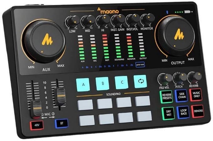 Maono AME2 Sound Card Black