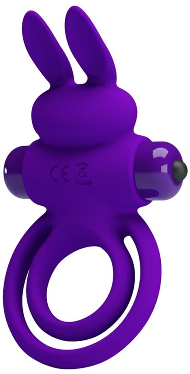Pretty Love Vibrerende Cockring met Konijnenoortjes Clitoris Stimulator