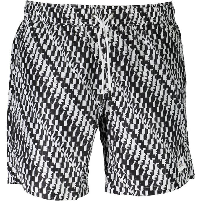 Karl Lagerfeld Witte Polyester Mannen Zwem Boxershort