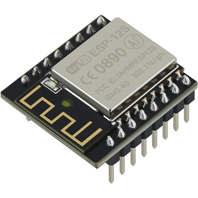 1 st MKS Robin WIFI V1.0 APP Afstandsbediening 3D-printen Draadloze router ESP8266 WIFI-module voor MKS zwart