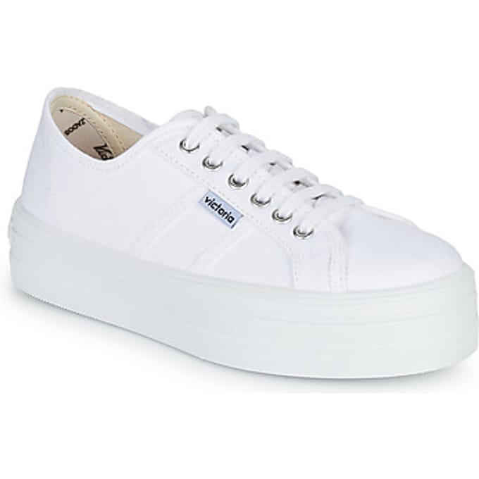 Victoria  Lage Sneakers BLUCHER LONA PLATAFORMA