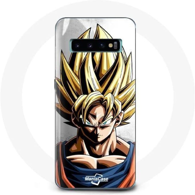Coque pour Samsung Galaxy s10 edge Sangoku Mur Dragon Ball Super