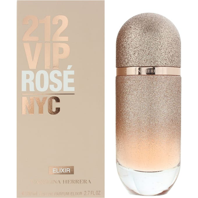 Carolina Herrera, 212 VIP Rose Elixir, Eau De Parfum, Pour Femmes, 80 ml