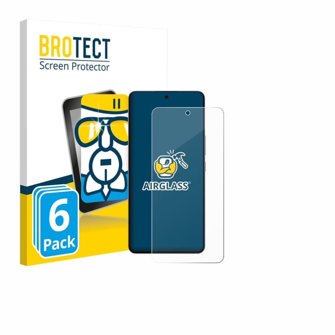 Screenprotector 6 Stuks voor Oppo K13 Turbo Pro Beschermglas transparant