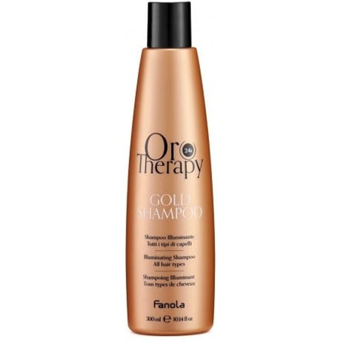 Fanola Oro Therapy Gouden Shampoo Hydraterende shampoo Dames 300 ml