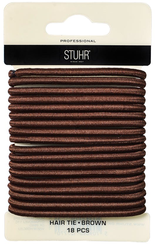 Stuhr Hair Tie Brown 18 st