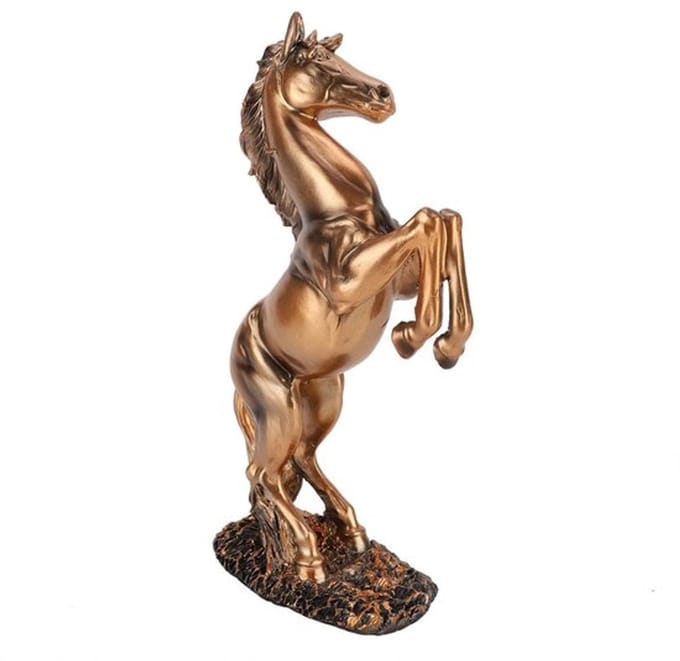 Dailygoody - Decoratief Paardenbeeld - Paardenharsbeeld - Symbolen