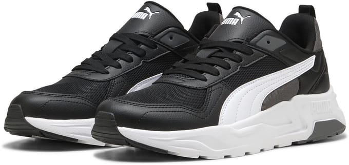 PUMA Trinity 2 LT Unisex Sneakers - PUMA Black-PUMA White-Cool Dark Gray