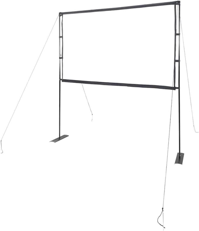 Projectiescherm - Beamer scherm - Thuisbioscoop Film - Verbeterde kijkervaring - 84 inch - Mat wit