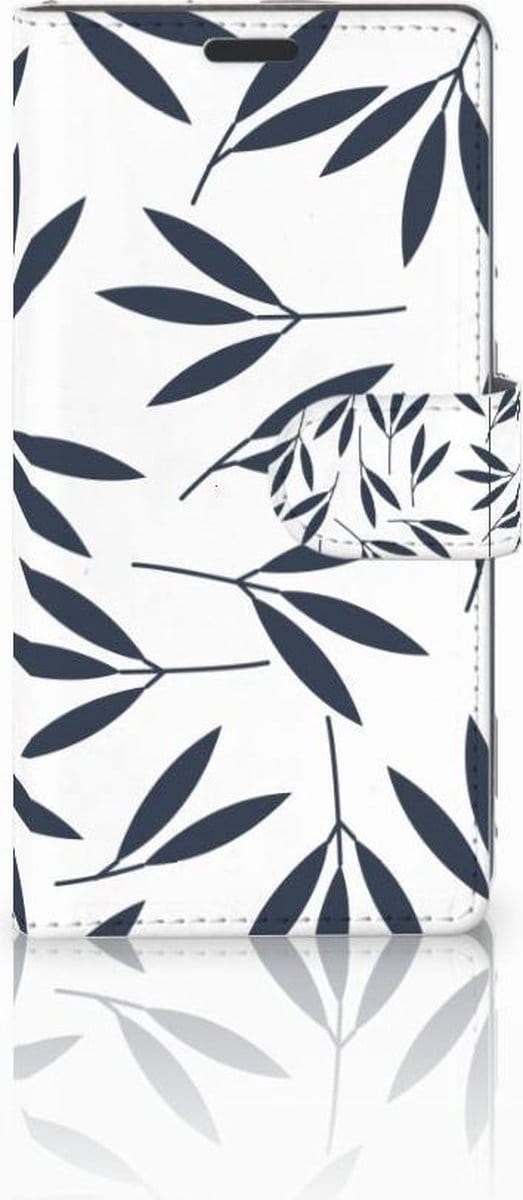 Sony Xperia Z3 Hoesje Leaves Blue