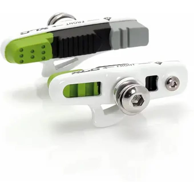 XLC BS-V05 Remblokjes - V-Brake - Set van 4 Stuks - 55mm - Groen/Wit