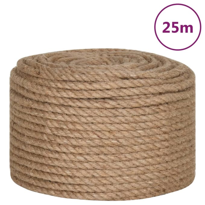 vidaXL - Jute - Touw - 1 - mm - Naturel - 100% - Tossa - jute