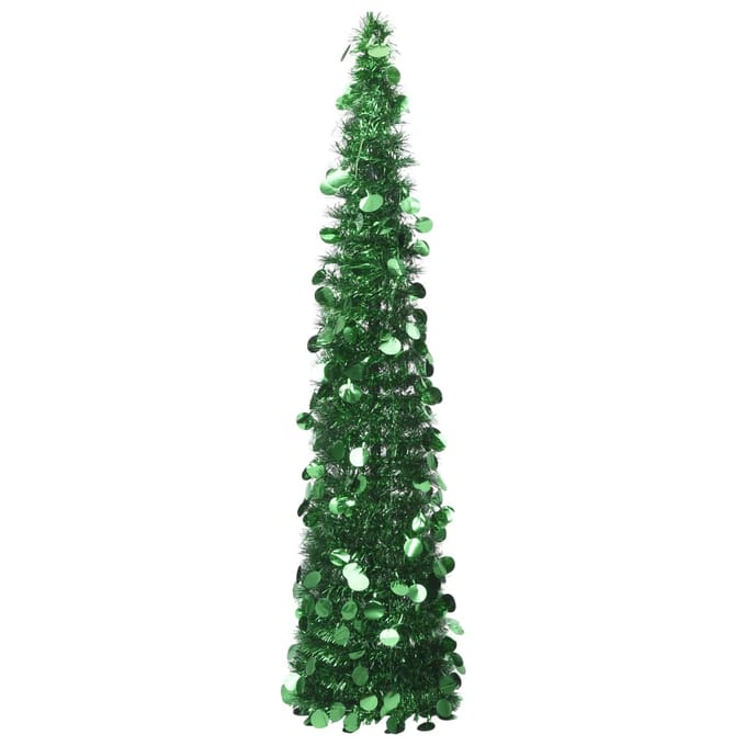 vidaXL - Kunstkerstboom - pop-up - 150 - cm - PET - groen