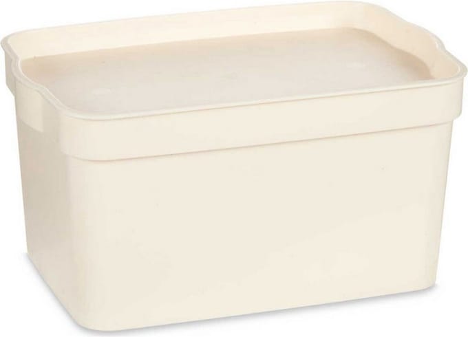 Multi-functionele Kist 13,5 x 11 x 20 cm Crème 2,3 L