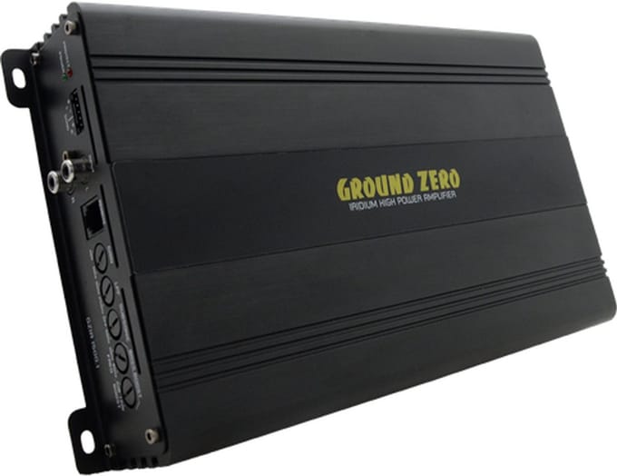 Ground Zero GZIA 1.1500D 1 Kanaal klass D Monoblock 1500W RMS