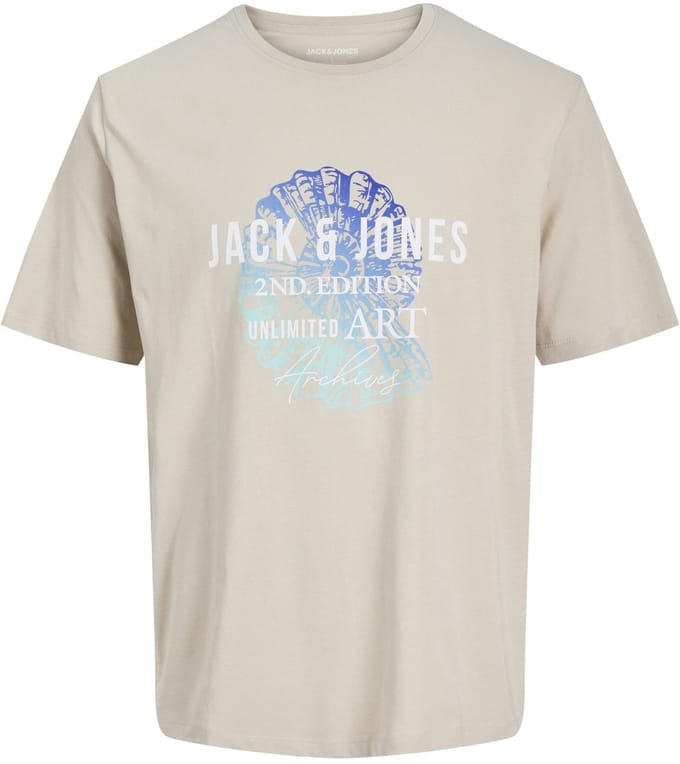 JACK&JONES - JJGRADIENT PRINT TEE SS CREW NECK JNR - Jongens - T-shirts