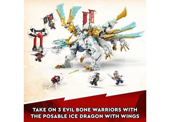 LEGO - 71786 Zane's IJsdraak Bouwsets