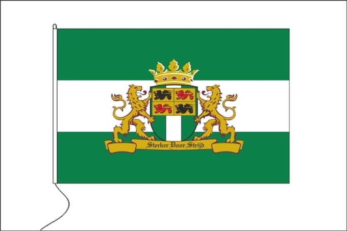 Vlag Rotterdam Sterker door Strijd 50x75cm