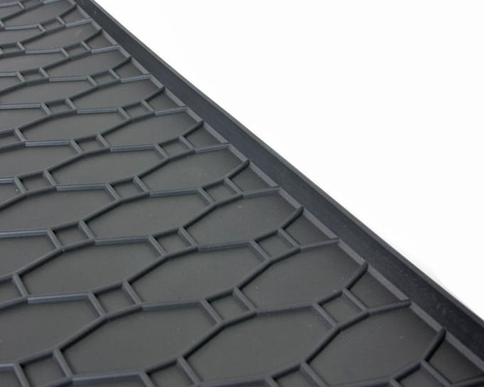 Kofferbakmat voor Fiat Panda 3 (2012-heden), ook hybride - Rubber