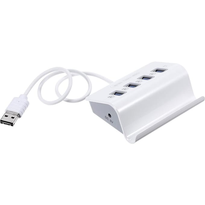 USB OTG HUB met kaartlezer 4 in 1 Hub USB3.0 Multi Spliter voor pc-laptop USB white