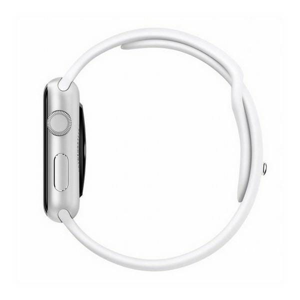 Bandje voor Apple Watch 42mm Mercury Siliconen Wit white