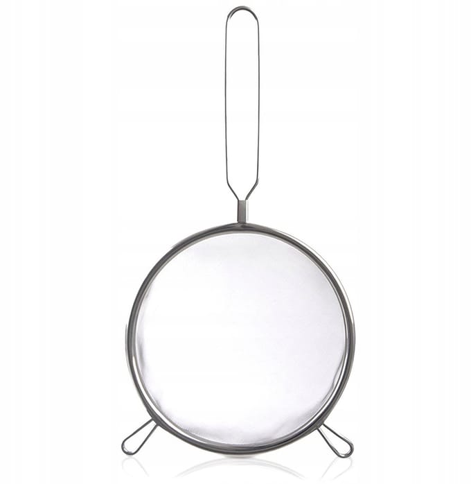 RVS Keukenzeef met Handvat - 16 cm