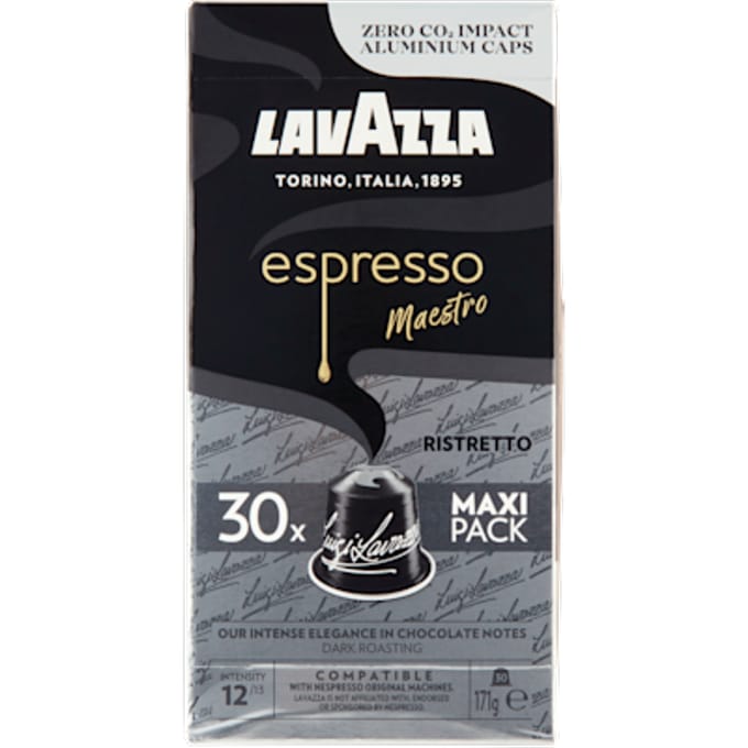 Lavazza Espresso Risretto Aluminium caps - 30 pcs