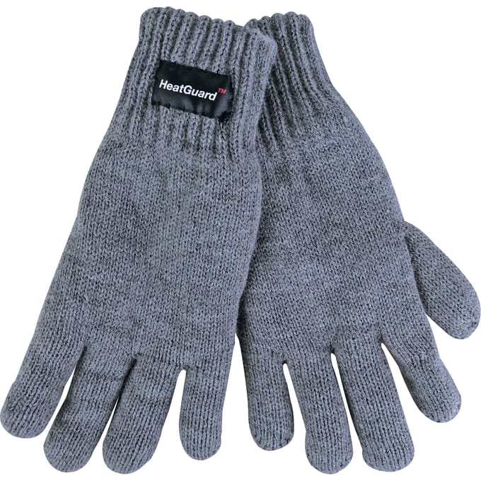 Dunsulate 3m 40 gram thermo winterhandschoenen voor kinderen - Grijs