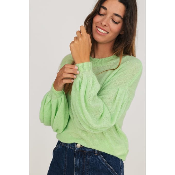 TWOTHIRDS Beechey Knit Tea Green Taglia: M | Maglie a manica lunga Outlet | Donna | Verde