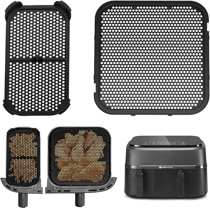 Siliconen spatbescherming voor Philips Airfryer - 2 stuks
