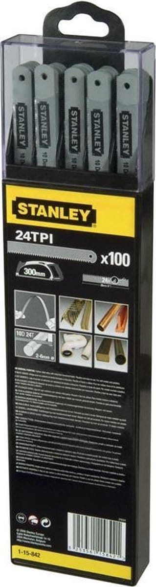 Stanley Metaalzaagblad 300mm - Mix (5 stuks/kaart)