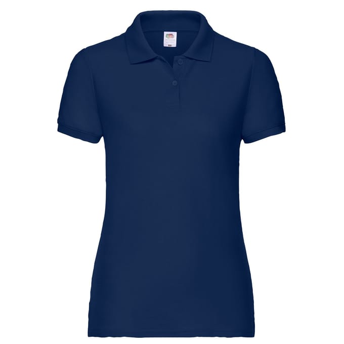 Fruit of the Loom Dames/dames Poloshirt (Marine)