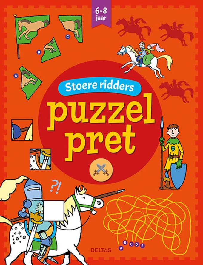 Puzzelpret 0 -  Stoere ridders 6-8 jaar