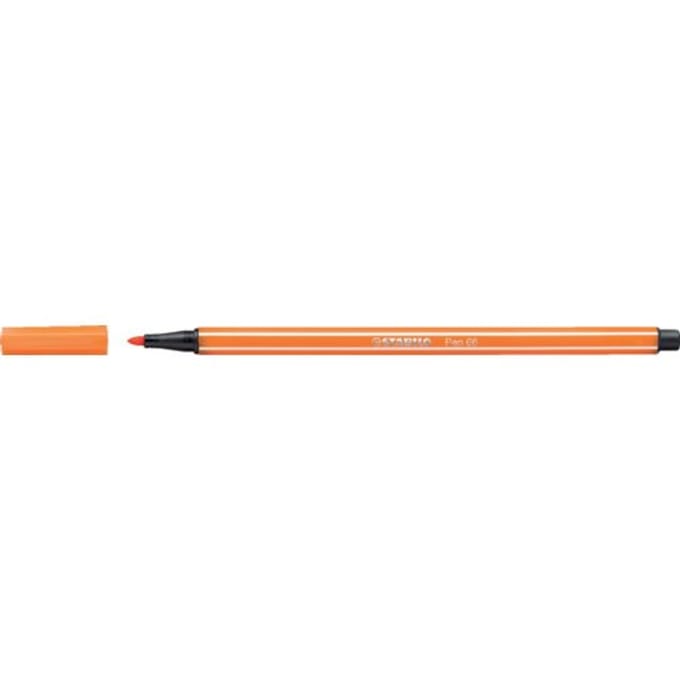 STABILO Pen 68 - Premium Viltstift - Bleek Vermiljoen - per stuk